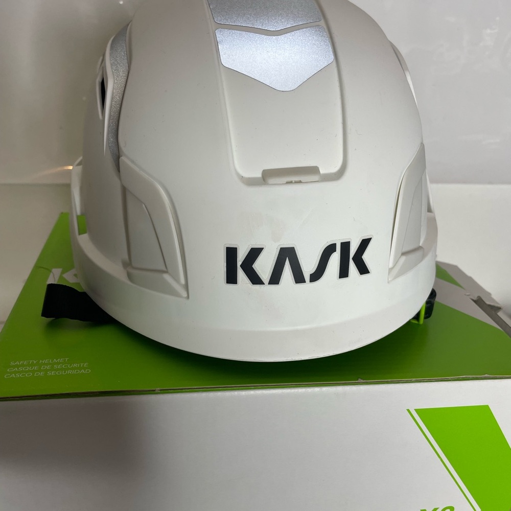 KASK White Safety Helmet with Accessories